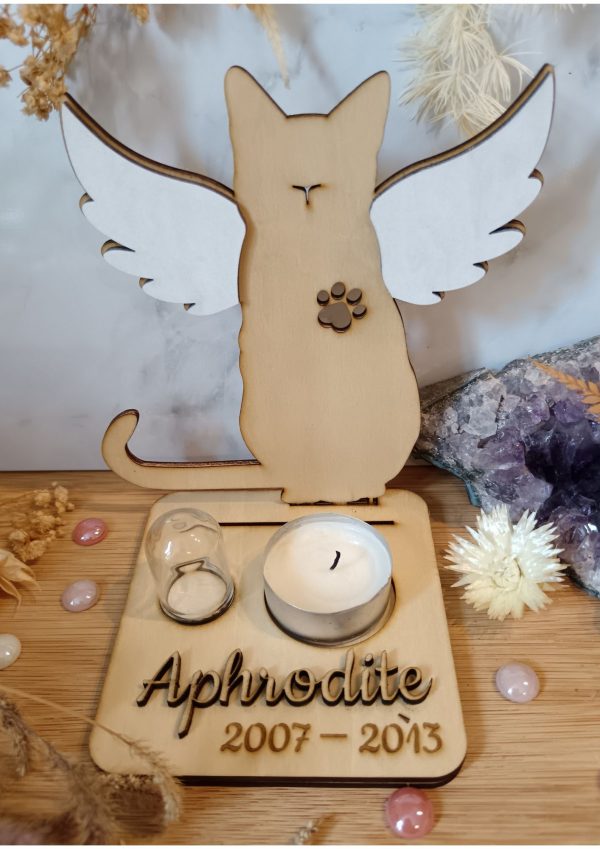 Photophore Commémoratif Chat - Modèle Aphrodite