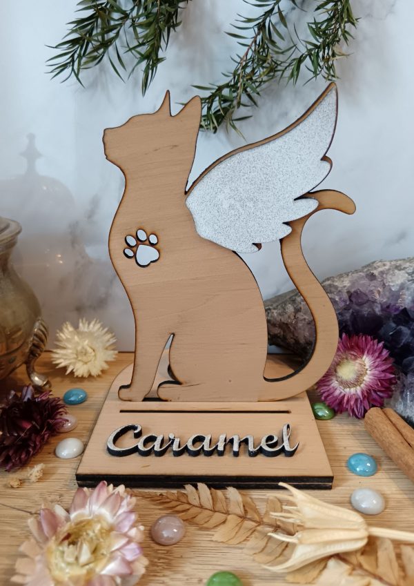 Photophore commémoratif Chat – Modèle Caramel
